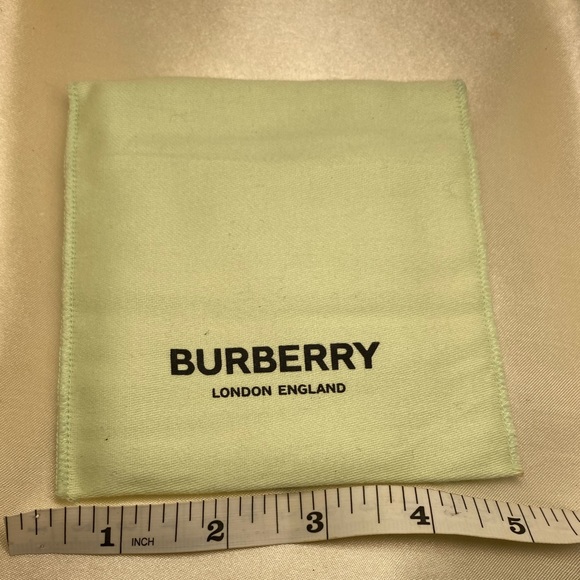 Burberry Wallet DustBag🔥NEW🔥Pistachio Green/Black LOGO/Foldover💚Bundle & Save - Picture 4 of 9